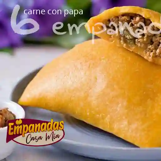 Sixpack de Empanadas Carne y Papa