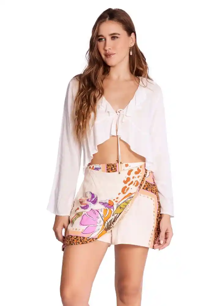 Blusa Manga Larga S-beige