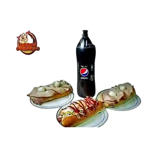 Combo 2 Perros de Cordero + Perro Corriente