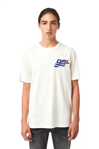 Diesel Camiseta T-Just-B83 Blanco Talla S