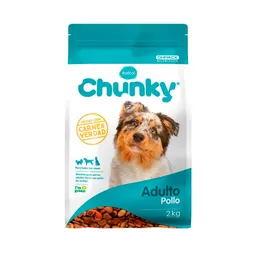 Chunky Alimento Para Perros Adultos Pollo