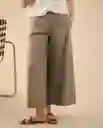 Pantalón Enigma Preteñido Verde Talla 8 432G008 Esprit