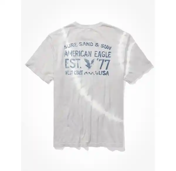 Camiseta Hombre Color Gris T. SMALL American Eagle