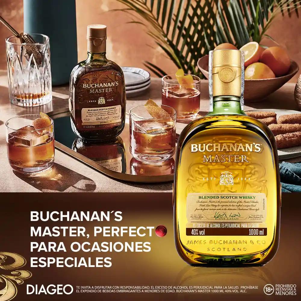 Buchanan's Master Whisky Blended Scotch