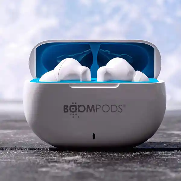 Boompods Audífonos Skim Blanco