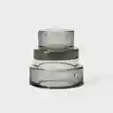 Areaware Candelabro Holder Gris