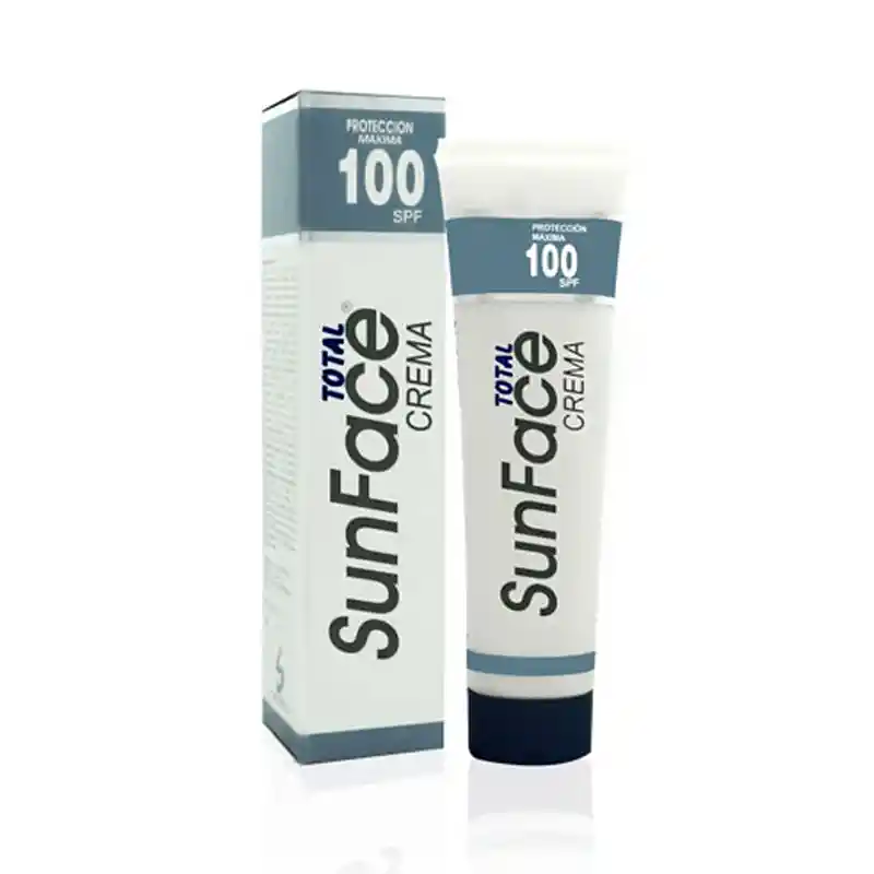Sunface Protector Solar Total Crema SPF 100 