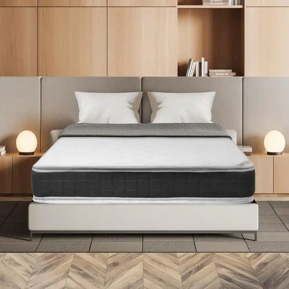 Colchón Spring Doble (140 X 190 Cm) Best Doble Pillow Resortado Semisuave