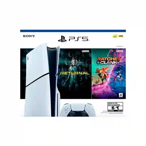 Ps5 Slim Disco Bundle Ratchet Playstation Sin Ref