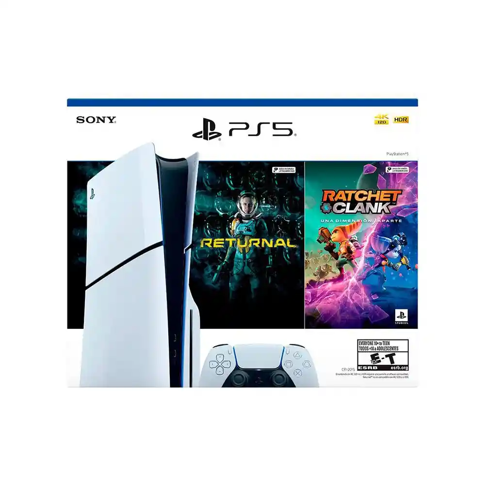 Ps5 Slim Disco Bundle Ratchet Playstation Sin Ref