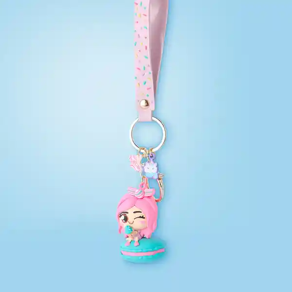 Llavero 3D Macaron Mis Pastelitos Miniso