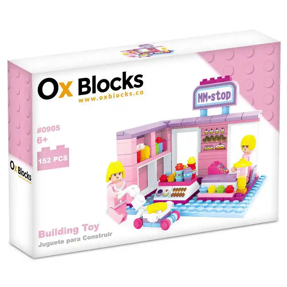 Ox Toys Princess Land-cake Shop 152pc 0905