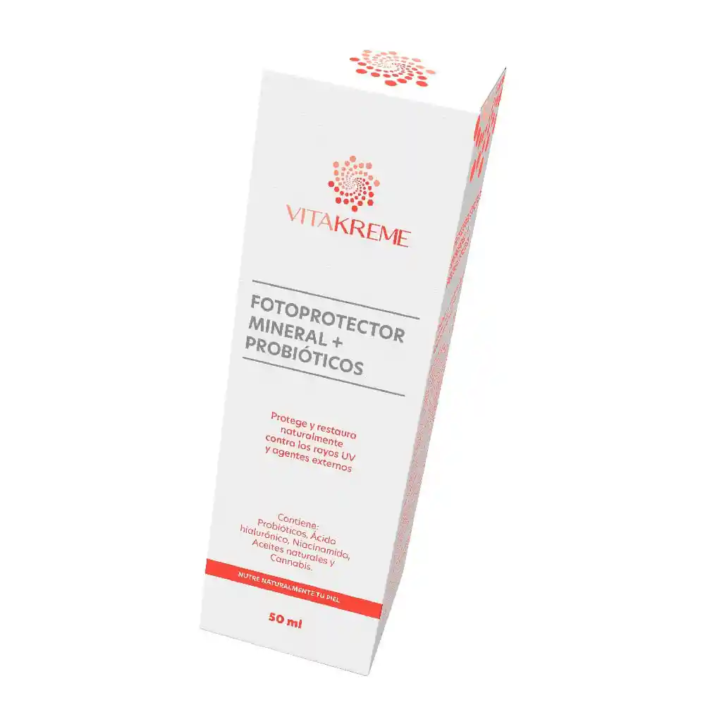 Fotoprotector Mineral Vitakreme + Probióticos