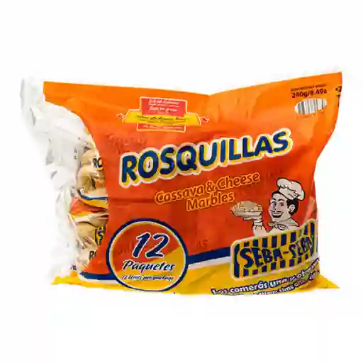 Seba-Seba Snack Rosquilla Cassava & Cheese Marbles 