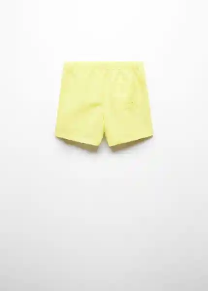 Vestido Bañador Fluor Amarillo Fluor Talla 11 Niño Mango