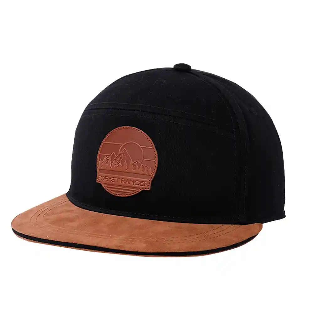 Gorra Plana Hombre Atty Negra