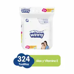 Winny Toallitas Húmedas Aloe y Vitamina E