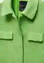Chaqueta Nápoles Verde Talla M Mujer Mango