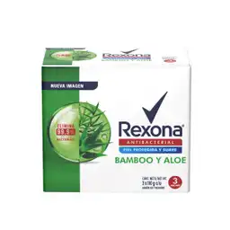 Rexona Jabón Antib Bamboo Aloe