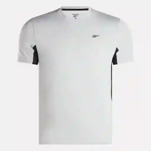 Reebok Camiseta Para Entrenamiento Hombre Gris Talla S