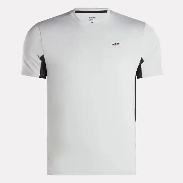 Reebok Camiseta Para Entrenamiento Hombre Gris Talla S