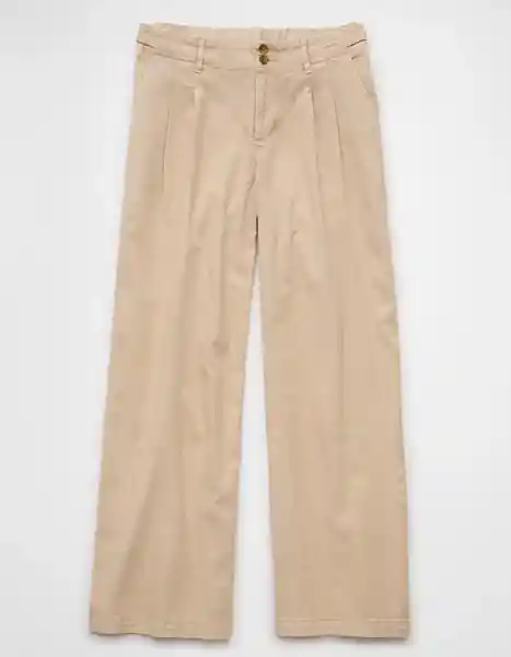 Pantalón Mujer Beige Talla 8 REGULAR 5385164 American Eagle