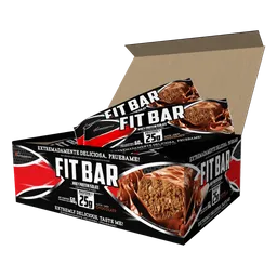 Fit Bar Barra Alimenticia con Proteína de Suero Cubierta de Chocolate