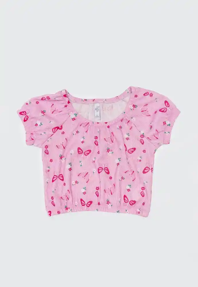 Blusa Manga Corta 3t-estamp 1