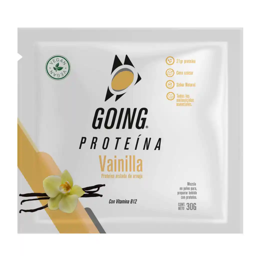 Sobre de Proteína de Con de Proteína Sabor a Vainilla Going