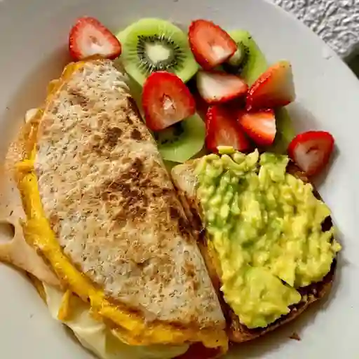 Desayuno con fruta (leer)