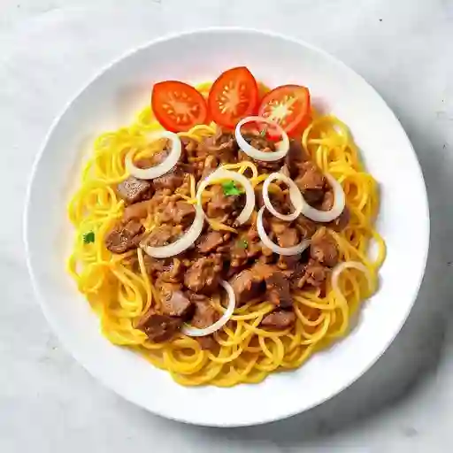 Tallarines Saltado Lomo