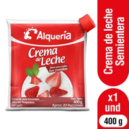 Alquería Crema de Leche Semientera