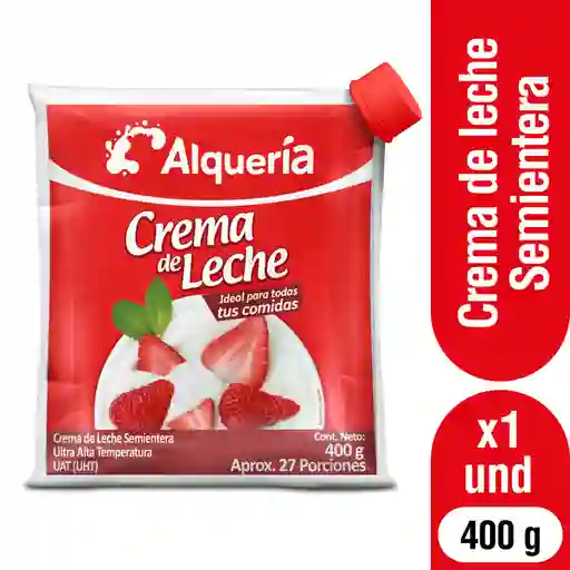Alquería Crema de Leche Semientera