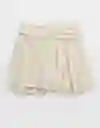 Falda Aerie Beige Talla X-Small American Eagle