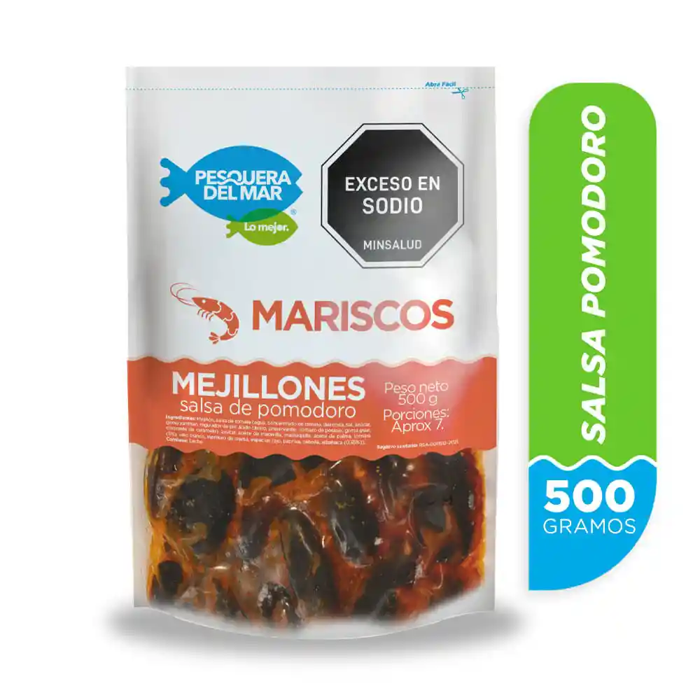 Mejillones Salsa Pomodoro Pesquera Del Mar