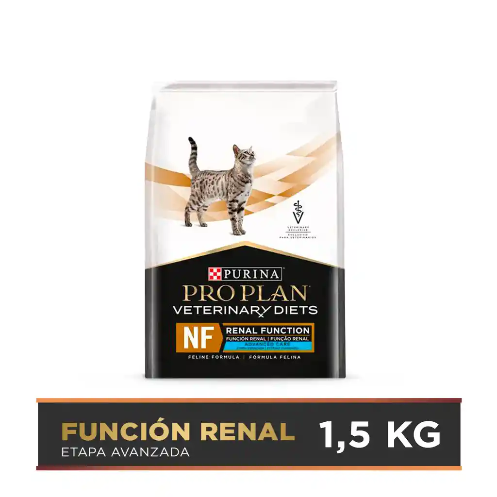 Comida para gato Purina Pro Plan Veterinary Diets NF Enfermedad Renal Etapa Avanzada 1,5 kg