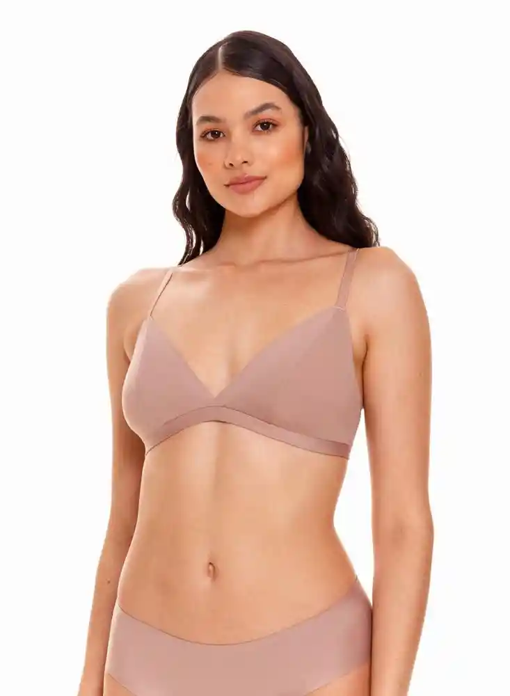 Bralette Desestructurado Fondo Entero 36b-capuccino