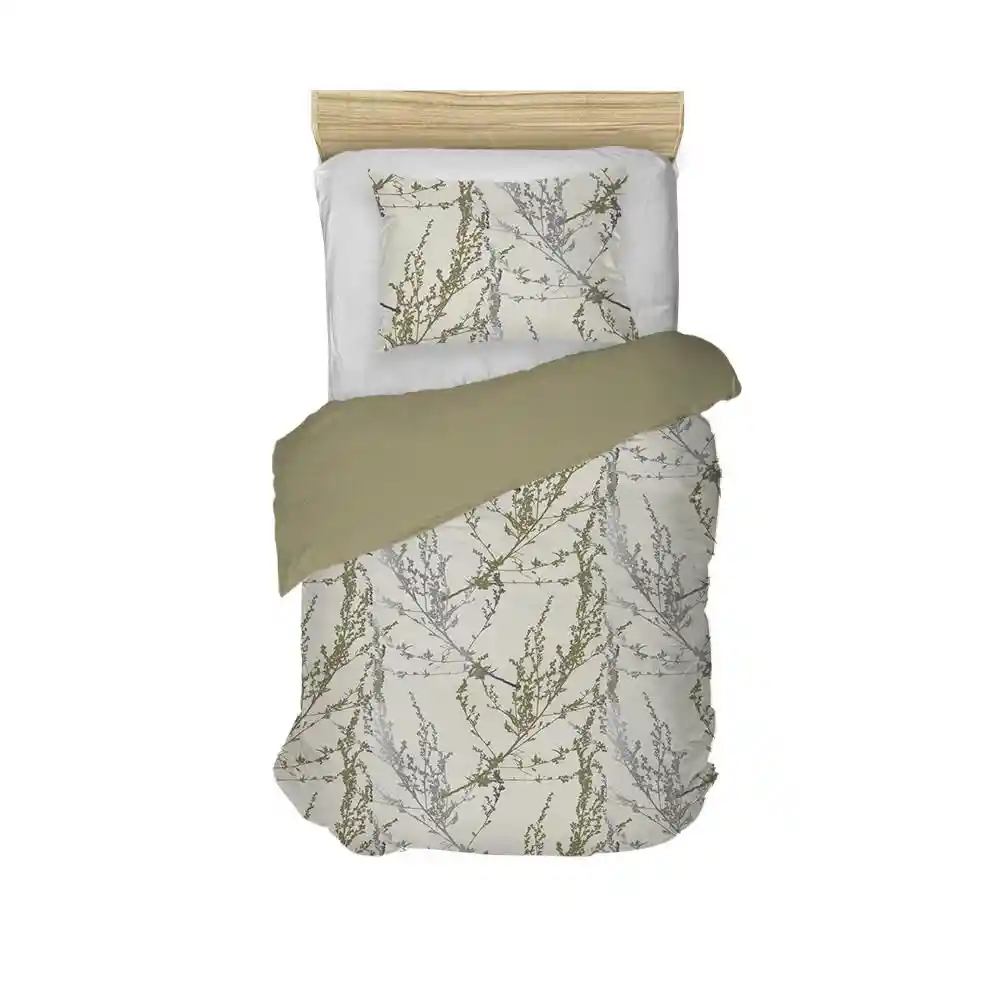 Edredon Sabina Silver Sencillo Estampado