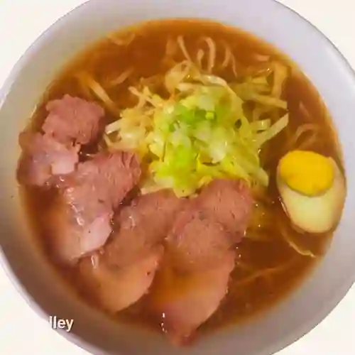 Ramen Cerdo Ajo, Ají, Jengibre