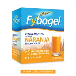 Fybogel Fibra Sabor Naranja