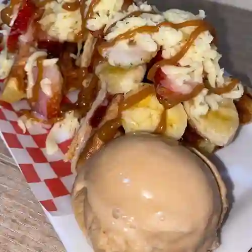 Waffle de Almojábana