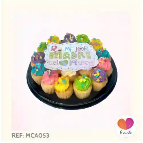 Minicupcakes X 20 la Mejor Madre Delmund