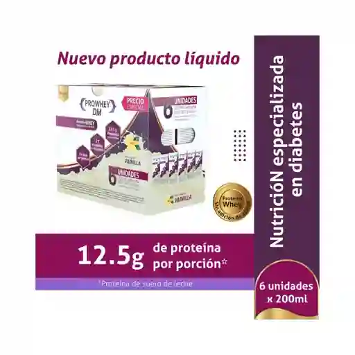 Prowhey Dm Liquido P.e Vainilla Pack