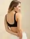 Bralette Aerie Negro Talla MEDIUM 3785073 American Eagle