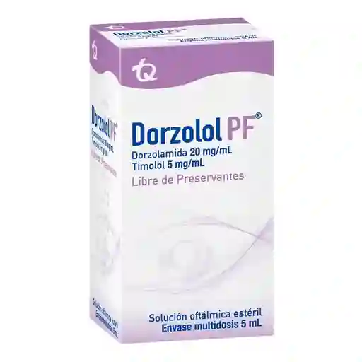 Dorzolam PF Solución Oftálmica (20 mg/5 mg)