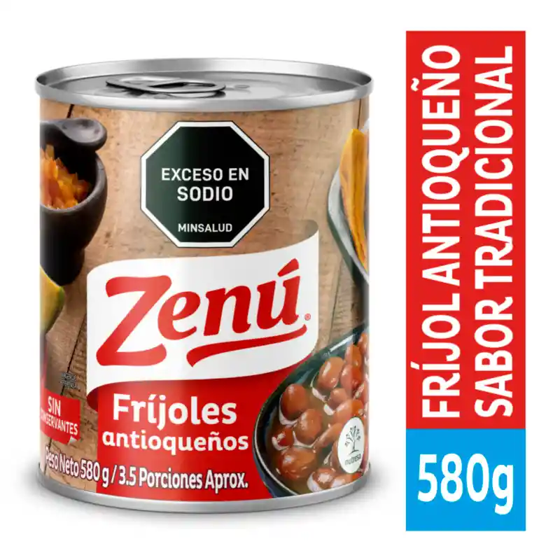 Zenú Fríjol Antioqueños Sabor Casero