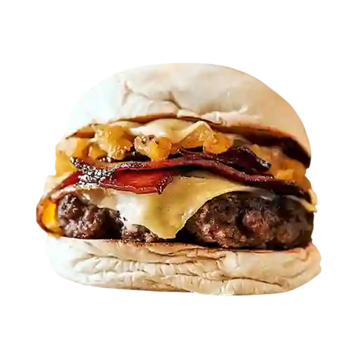 Hamburguesa Honolulu+papas