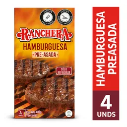 Ranchera Carne para Hamburguesa Preasada