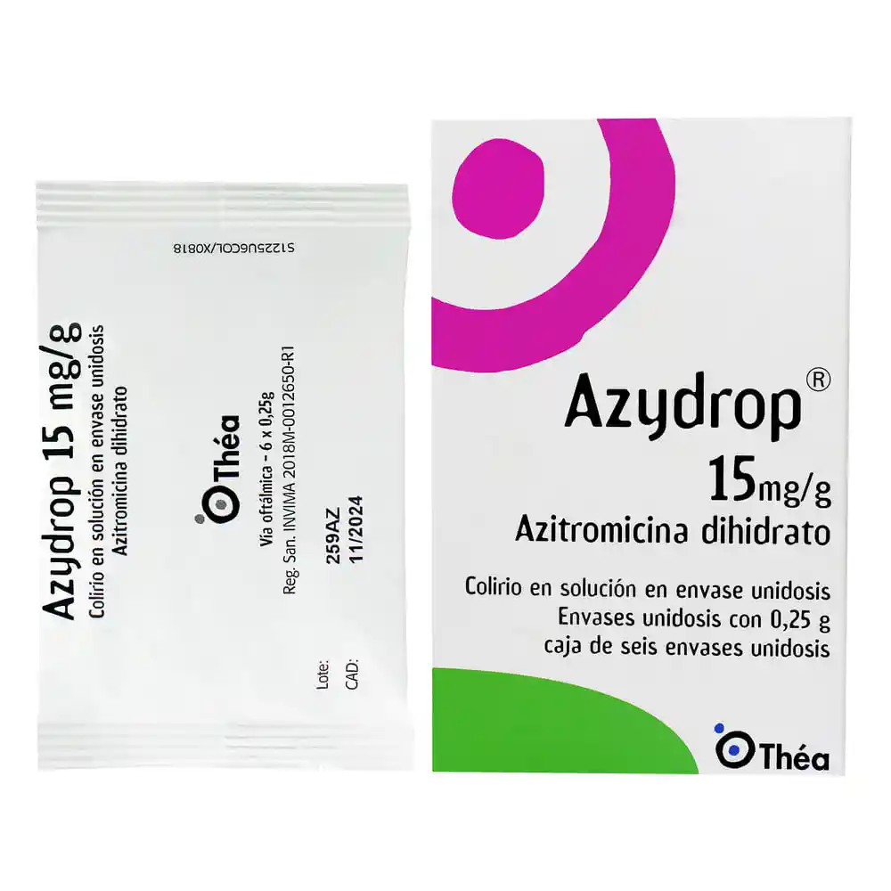 Azydrop Antibiótico (15 mg) Solución