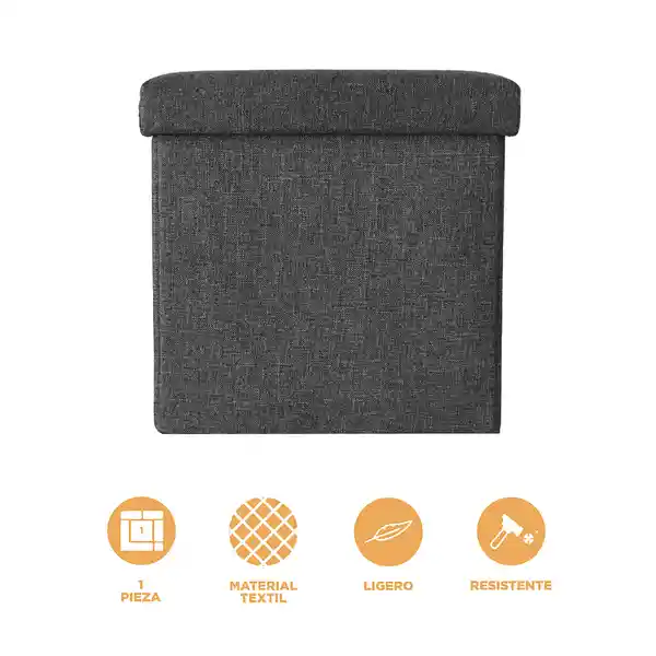 Organizador Tela Para Almacenamiento Plegable Gris Miniso